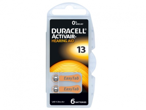 Hörgeräte Batterie Duracell 13