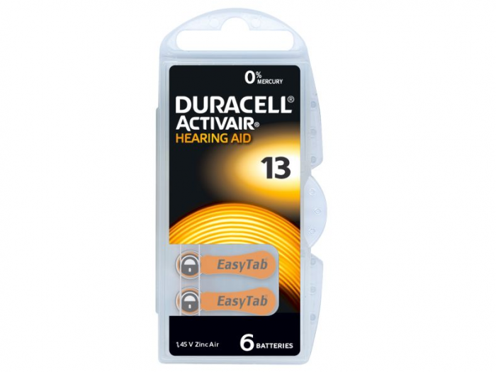 Hörgeräte Batterie Duracell 13