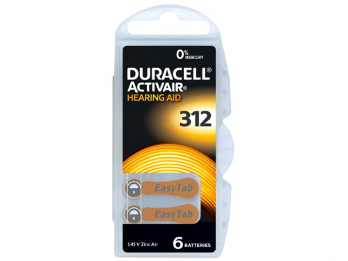 Hörgeräte Batterie Duracell 312