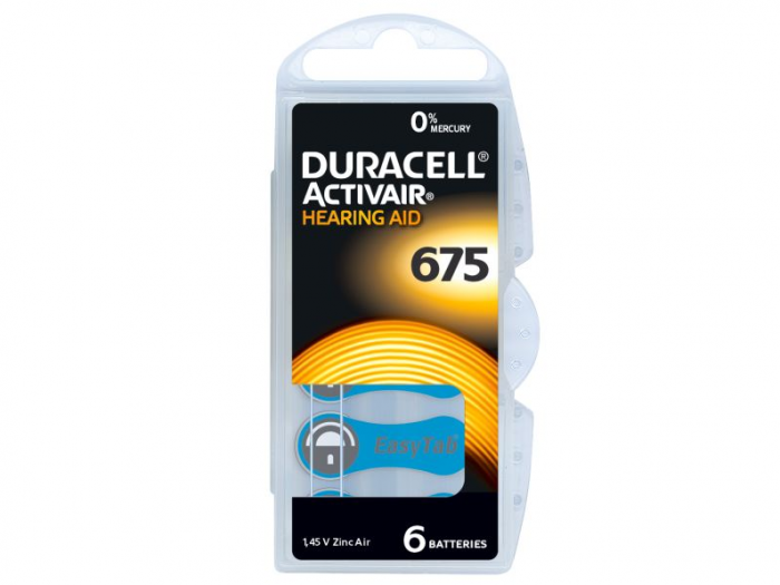 Hörgeräte Batterie Duracell 675